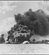 Image result for USS Arizona On Fire