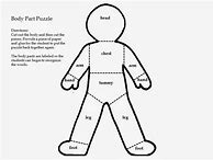 Image result for Preschool Printables Body Parts Puzzle