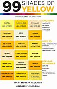 Image result for Different Colors of Yellow Paint