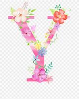 Image result for Alphabet Y with Flower