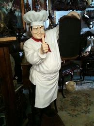 Image result for Standing Chef Statue