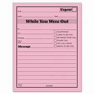 Image result for Template for Message Pad
