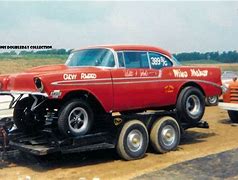 Image result for 56 Chevy Race Car NHRA Pacific Northwest Fagerud and Nelson Pink Lady