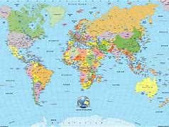 Image result for World Political Map for Print Out