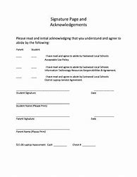 Image result for Signature Contract Blank