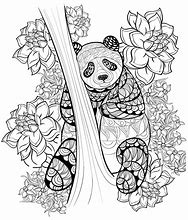 Image result for Galaxy Panda to Color