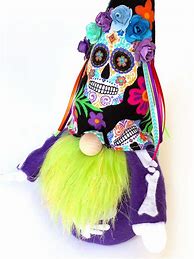 Image result for DIY Day of the Dead Gnome
