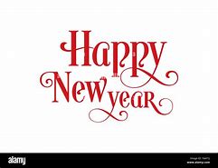 Image result for Happy New Year Design Letter White Background