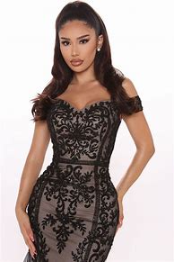 Image result for Fashion Nova Black Cocktail Dress