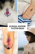 Image result for Small Anchor Tattoos Women