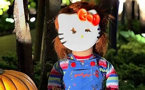 Image result for Chucky Hello Kitty Mask