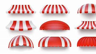 Image result for Red and White Store Roof