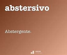 Image result for absterzivo