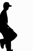 Image result for Man Leaning Silhouette