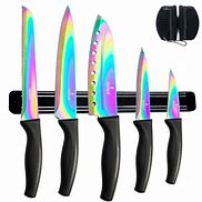 Image result for Rainbow Knife Set