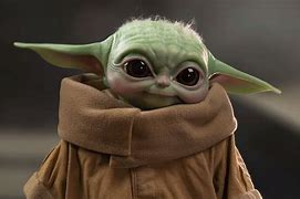 Image result for Baby Yoda Looking Up