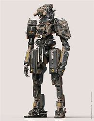 Image result for Robot Concept Art Retro-Futuristic