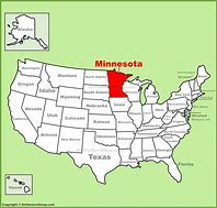 Image result for Minnesota State Location
