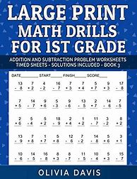 Image result for 1st Grade Math Drills Worksheets