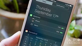 Image result for Battery Atatus iOS 9