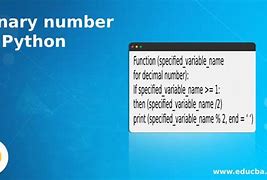 Image result for Binary Code in Python