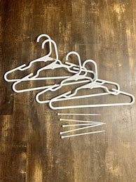 Image result for Plastic Clothes Hanger Crafts