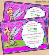 Image result for Free Printable Tinkerbell Birthday Invitations