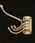 Image result for Brass Coat and Hat Hooks