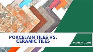 Image result for Difference Between Ceramic and Anti-Skid Tiles