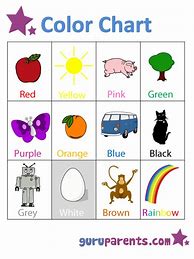 Image result for Free Print Color Chart