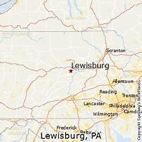 Image result for Lewisburg PA Street Map