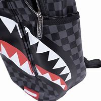 Image result for Sprayground Checkered Shark Backpack