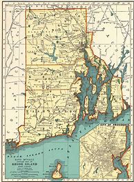Image result for Antique Rhode Island Maps