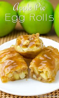 Image result for Apple Pie Egg Rolls