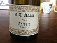 Image result for A J Adam Dhronhofberger Tholey Riesling Auslese