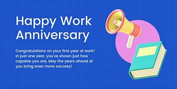 Image result for Congratulations On One Year Work Anniversary