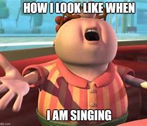 Image result for Girl Singing Meme