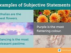 Image result for Subjective Statement