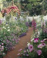 Image result for Flower Garden Backyard Landscaping