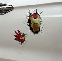 Image result for Iron Man Helmet Sticker