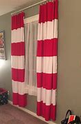 Image result for Wide Horizontal Stripe Curtains