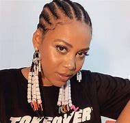 Image result for Straight Back Hairsty by Sho Majozi