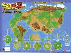 Image result for Dragon Ball Z Map