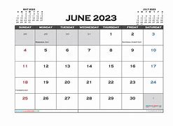 Image result for Blank June and July Calendar