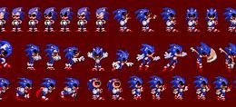 Image result for Sonic 1 exe Sprites