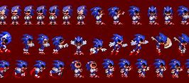 Image result for Sonic 1 exe Sprites