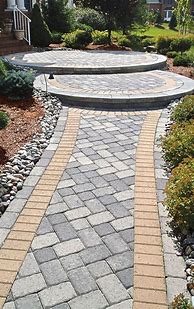 Image result for 20 Foot Radius Pavers Picture