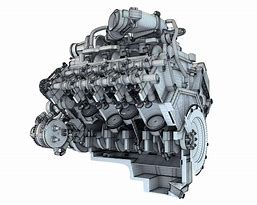 Image result for V8 Engine Cutaway