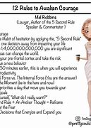 Image result for 5 Second Rule Mel Robbins Quotes