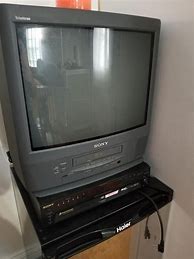 Image result for TV VCR DVD Combo Sansui